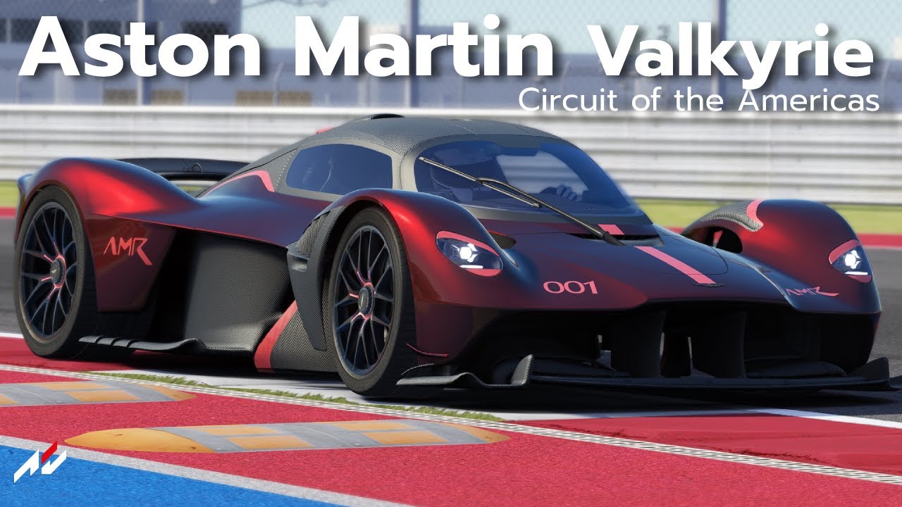 Aston Martin Valkyrie with Download Link! at Circuit of the Americas | Assetto Corsa
