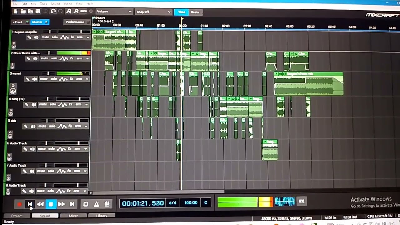 BAGANI CHEERDANCE MIX - REMIX - CHEER MIX #cheerdance #cheerleadingmusic #cheer