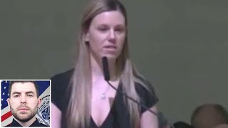 Widow Of Fallen NYPD Officer Gives Heartbreaking Plea To Defend The Police