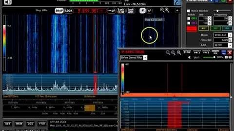 KBS World Radio 9645 kHz received in Germany on Elad FDM-S2
