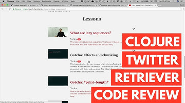 Clojure Twitter Retriever Code Review
