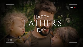 Free Vintage Film Grain Countdown Father's Day Blessing Collage Slideshow Template - FlexClip