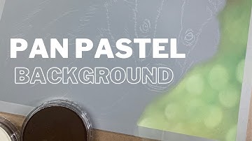 How to Create a Blurred Background Using Pan Pastels! - Bokeh Effect