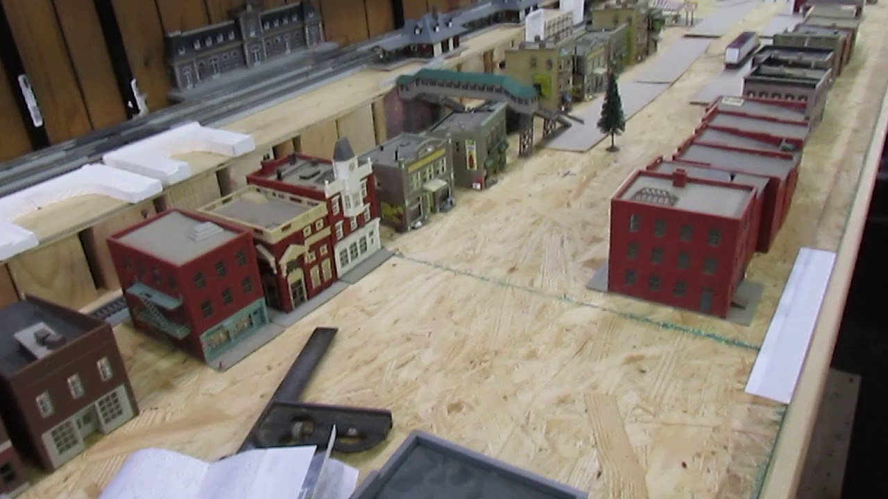 Start of a new HO Train layout YouTube