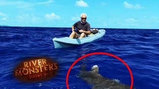 Jeremy Gets Surrounded By Sharks | Shark | River Monsters