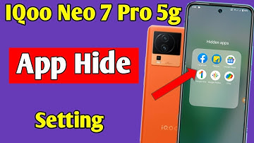 IQoo Neo 7 pro 5g me app hide kaise kare | how to hide apps IQoo Neo 7 pro 5g