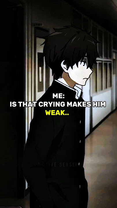 BOYS NEVER SHOWS THEIR FEELINGS ❤️‍🩹 | Kamin Song #anime #motivation #quotes #hyouka