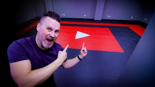 Ultimate Youtube Studio Flooring Installation!