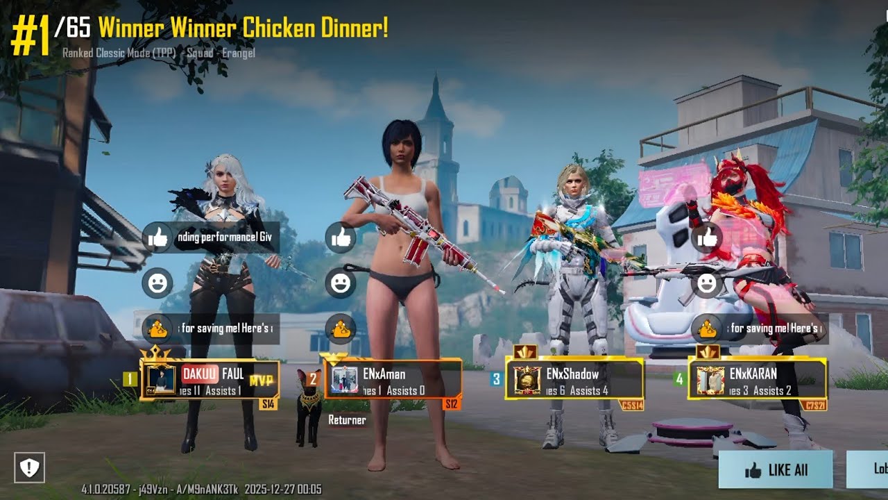 21 FINISHES 💛WWCD 🍗SOLO 6 💛FINISHES | BGMI | SHADOW YT LIVE ||