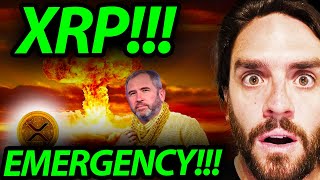 XRP RIPPLE EMERGENCY VIDEO (WATCH NOW) #XRP #CRYPTO #RIPPLE