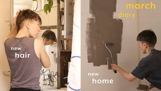 Waiting for Spring | Decluttering, Cutting My Hair & Renovating