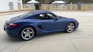 2006 Porsche Cayman S cold start/warm up/ walk around