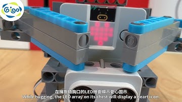 Gigo ROBOTICS WORKSHOP compatible with micro:bit #1409 Your Project 6. Hugging Bear Product