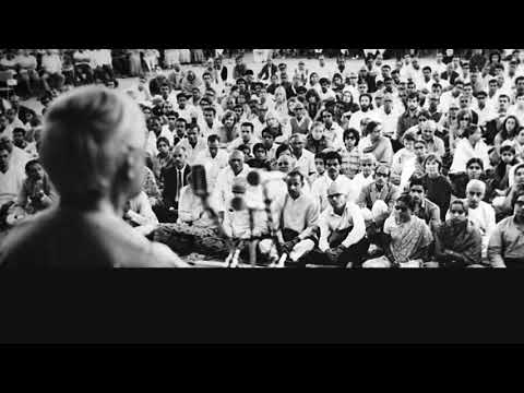 Audio | J. Krishnamurti - Rajghat 1978, Talk 1 - What is the cause of our destructive way of living?