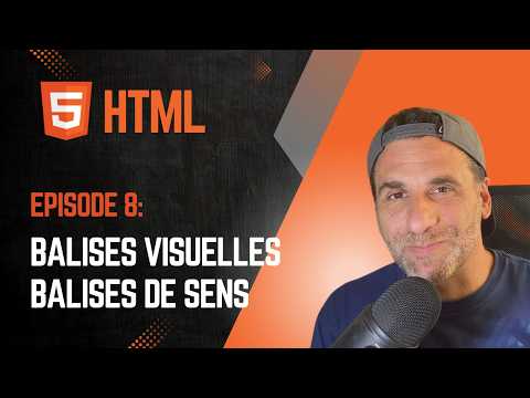 Learn HTML - 8: Visual Tags vs. Semantic Tags in HTML: Coding Cleanly