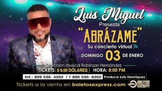 Concierto Virtual (Live) Domingo 3 de Enero Hora 8:00PM