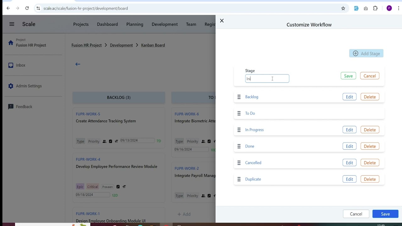 SCALE - Work, Project and Task management app designed for simplicity and efficiency