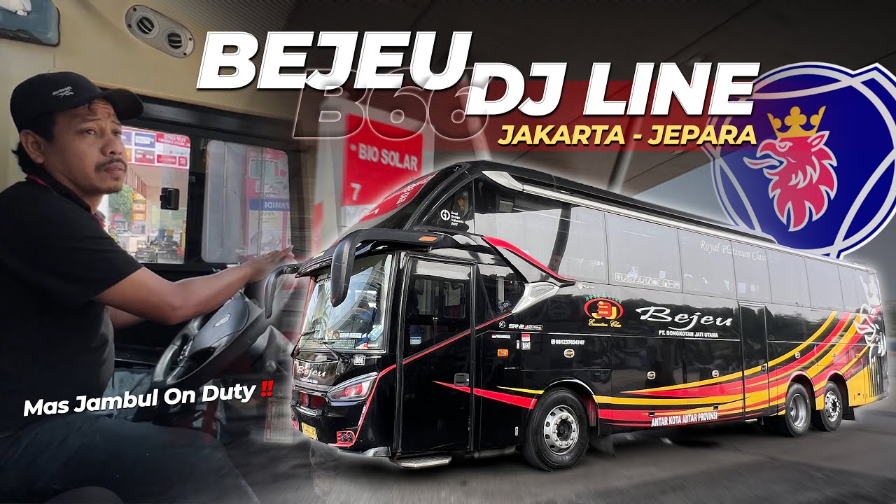 Tronton Express Dari Jepara‼️| Trip Bejeu B66 DJ-Line “ Jakarta - Jepara “