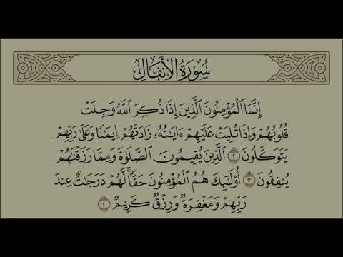 إ ن م ا الم ؤم ن ون سورة الأنفال