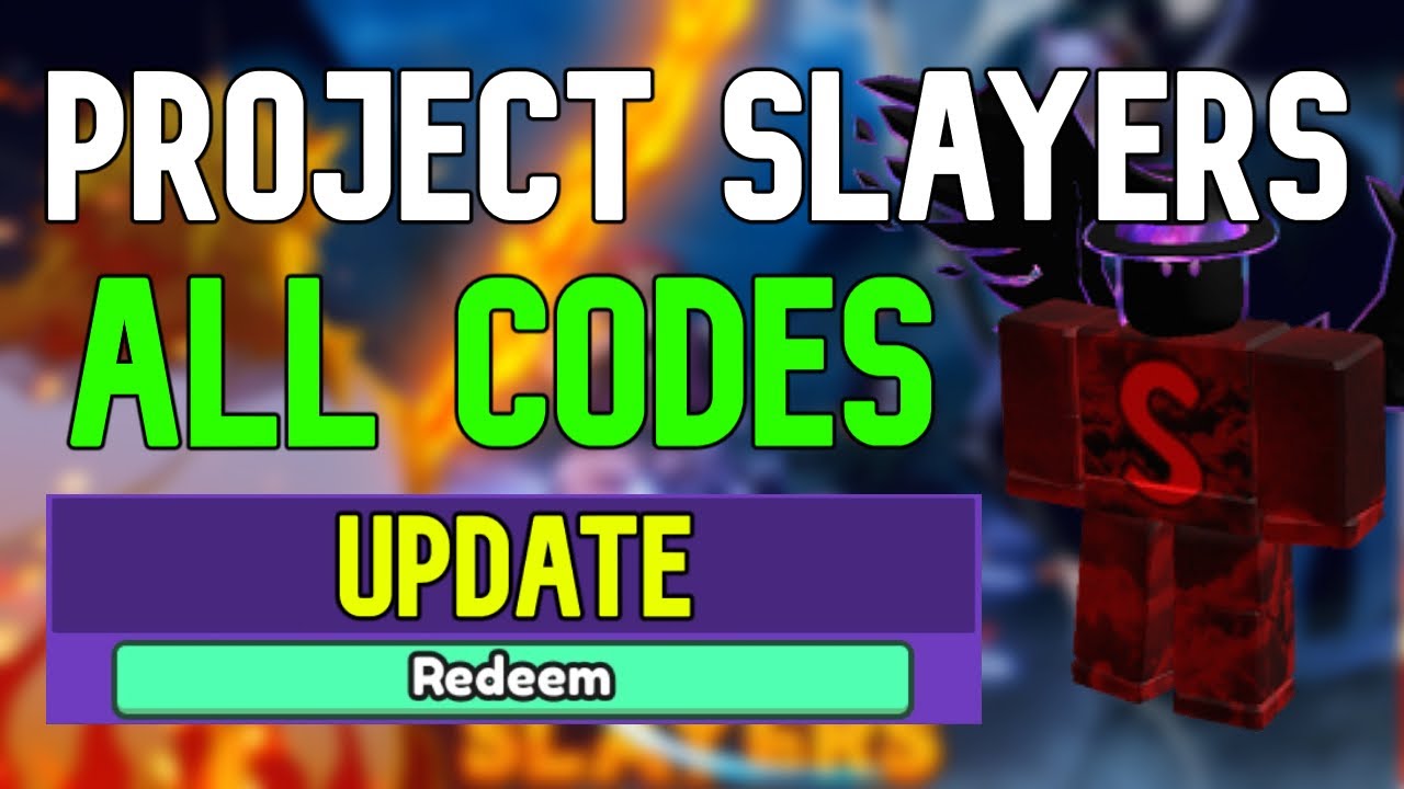 NEW* ALL WORKING UPDATE 1.5 CODES FOR PROJECT SLAYERS! ROBLOX