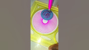 The Spirograph Drawing Ruler Art | #spirograph #shorts #Atik_official #art #satisfying