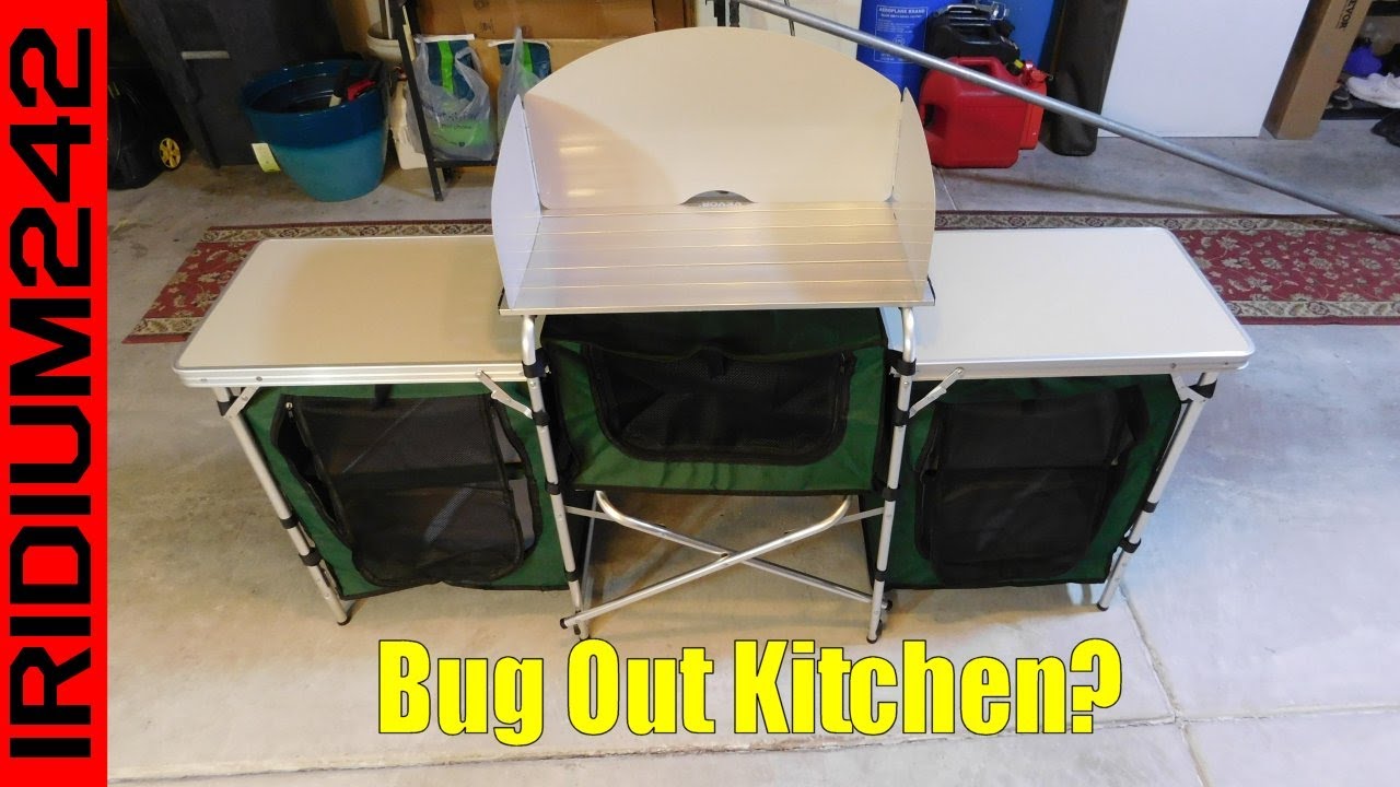 Great For Camp Or Bug Out Location The VEVOR Camp Kitchen YouTube
