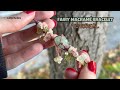 Fairy & Fantasy Macramé Bracelet with a Stone Tutorial | PandaHall Collaboration