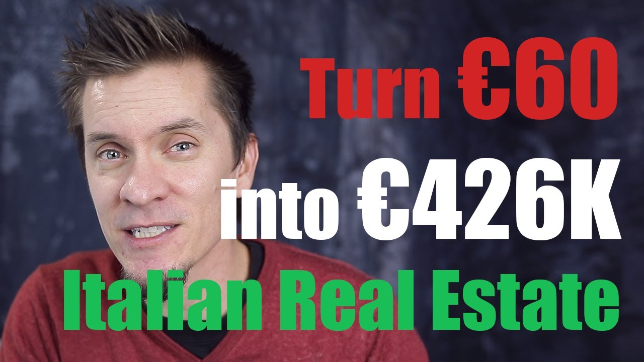 How to transform €60 euros into €426K with the BRRRR method | Italian Villa real estate