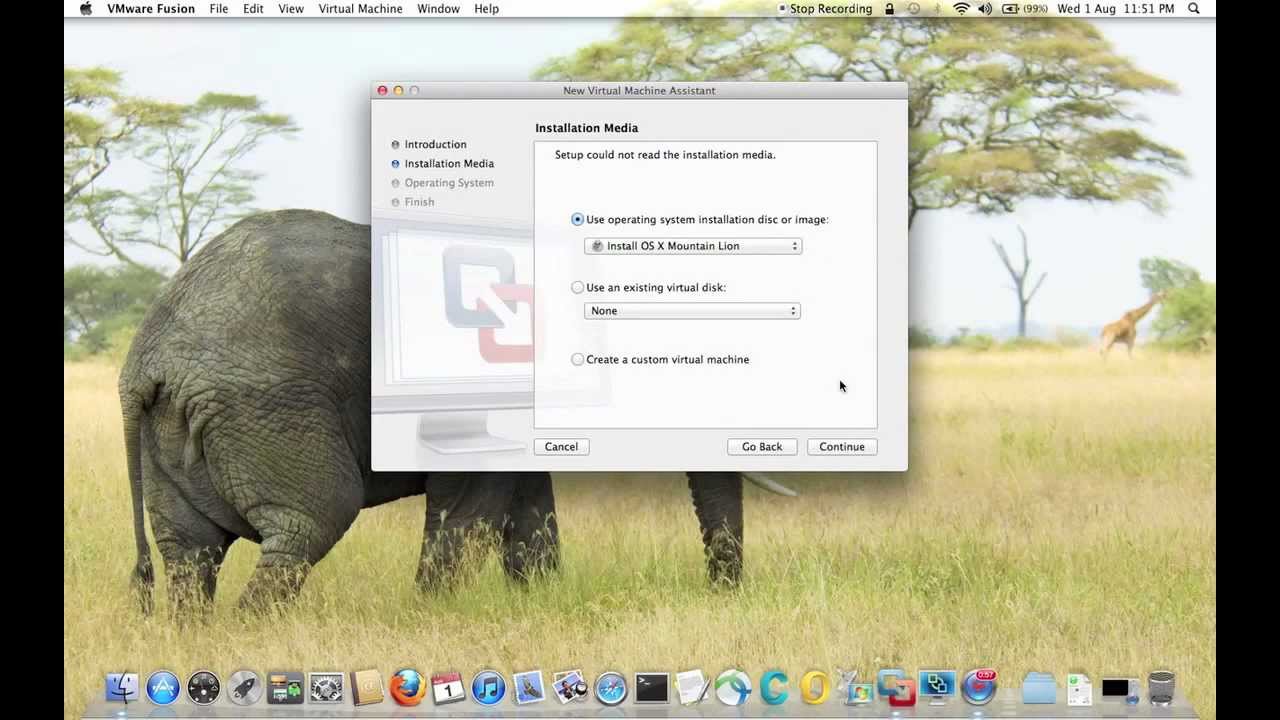 How To Install Mountain Lion On VMware Fusion - HD Version.mov - YouTube
