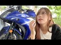 バイク乗る時大体雨。けど乗る⚡