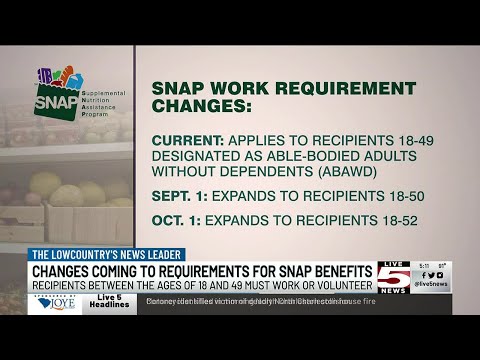 Video: Work Requirements For Snap Eligibility Expanding Nationwide Next Week