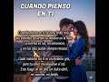 Cuando pienso en ti 💫💖 | Poema corto de amor y recuerdos #poesia #shorts #amor #frases