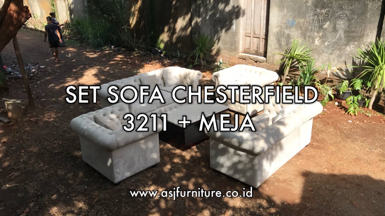 Kursi Sofa Tamu Chesterfield Murah | Mebel Furniture Jepara