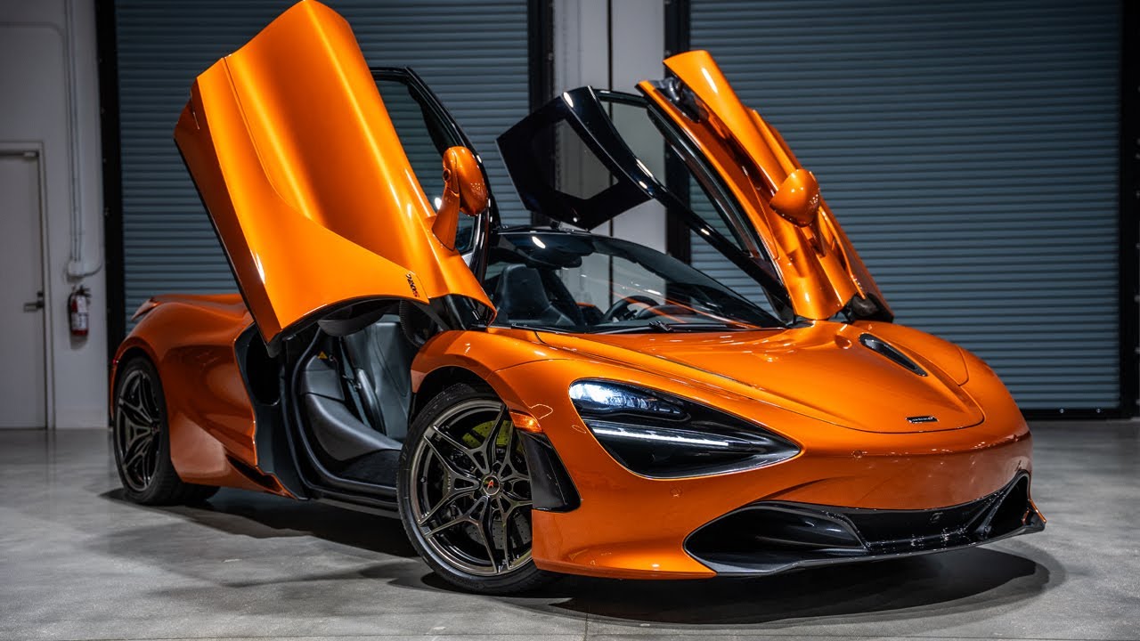 2018 McLaren 720S Luxury in Elite Azores Orange! - YouTube