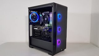 Corsair Icue 220T RGB BK con Ryzen 3600, Asus Strix B450-F y MSI GAMING X 1650 SUPER