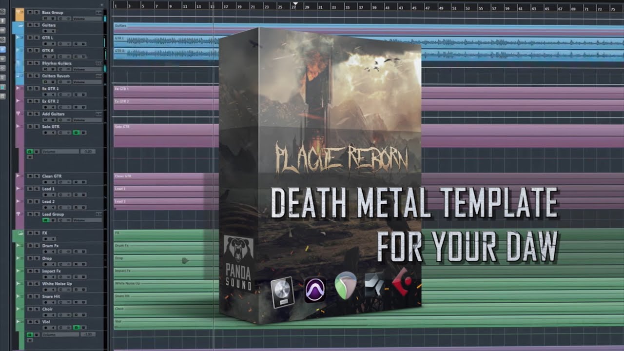 Plague Reborn Session | Death Metal | Mix Template