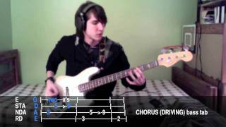 Video thumbnail of "Jadon Lavik "Hallelujah The Lord Has Come" bass tab/cover in E Standard - Christmas - 2010"