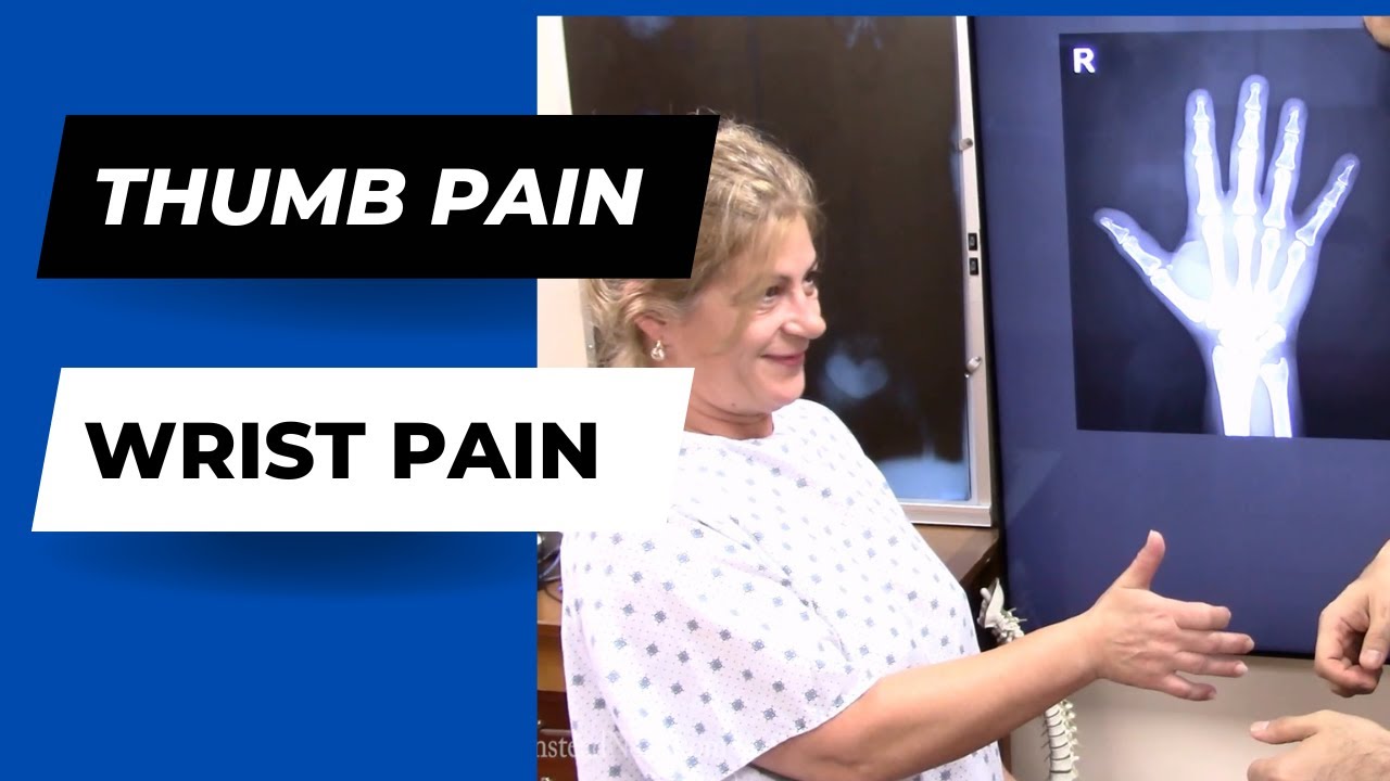 Text thumb, Thumb pain, De Quervain, Wrist pain HELPED by Dr Suh Specific Chiropractic NYC