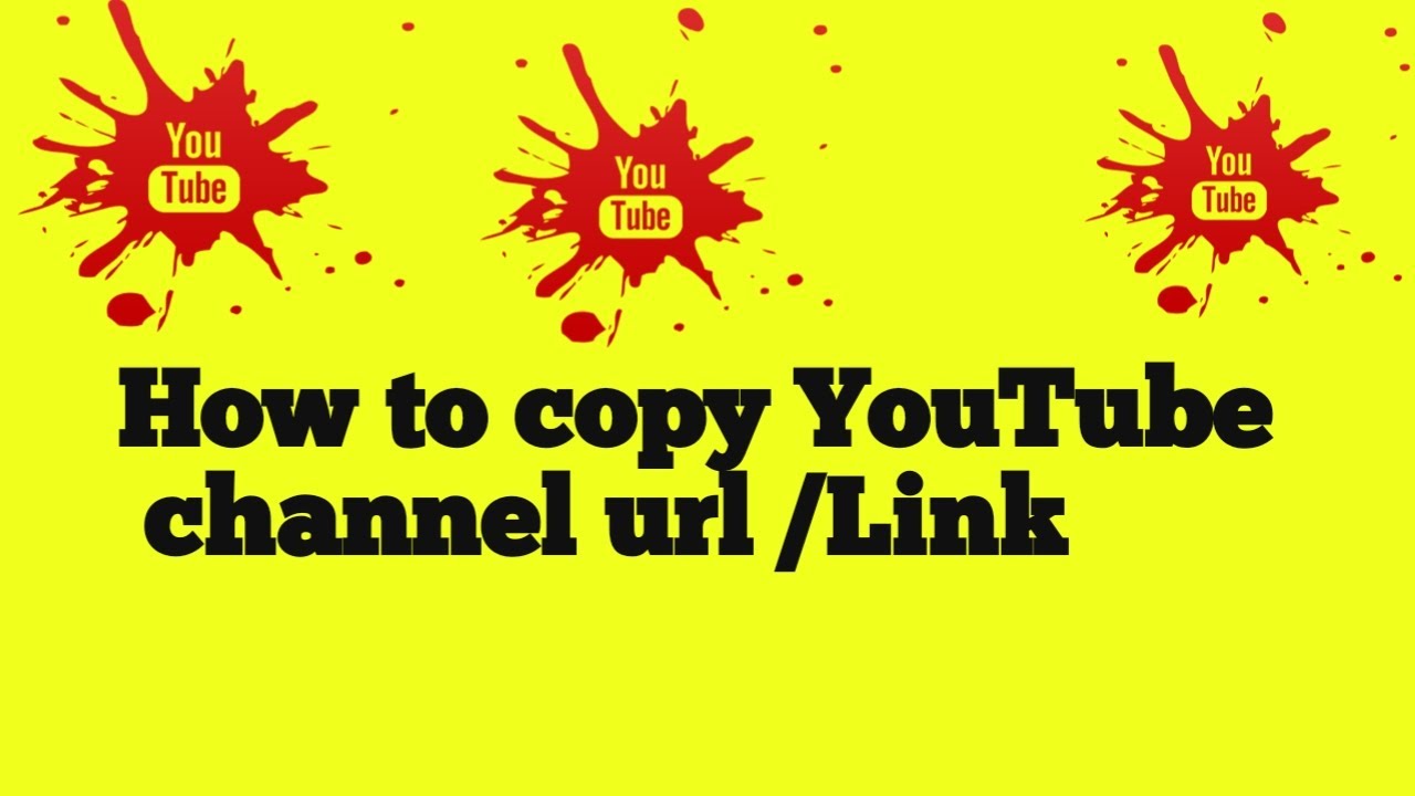 How To Copy Your Youtube Channel Link Url In Copy Youtube Channel Url Youtube How To Copy Your Youtube Channel Link Url In Copy Youtube Channel Url Youtube
