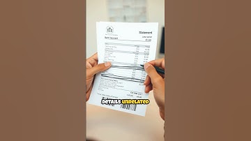 How to redact bank statement for apartment application #apartmenthunting #bankstatements