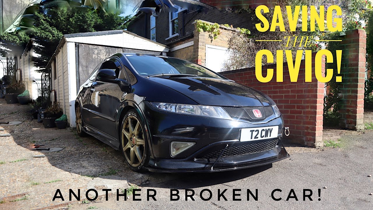 CRASH DAMAGE REPAIR AFTER CASTLE COMBE! CIVIC FN2 TYPE R FRONT END ...
