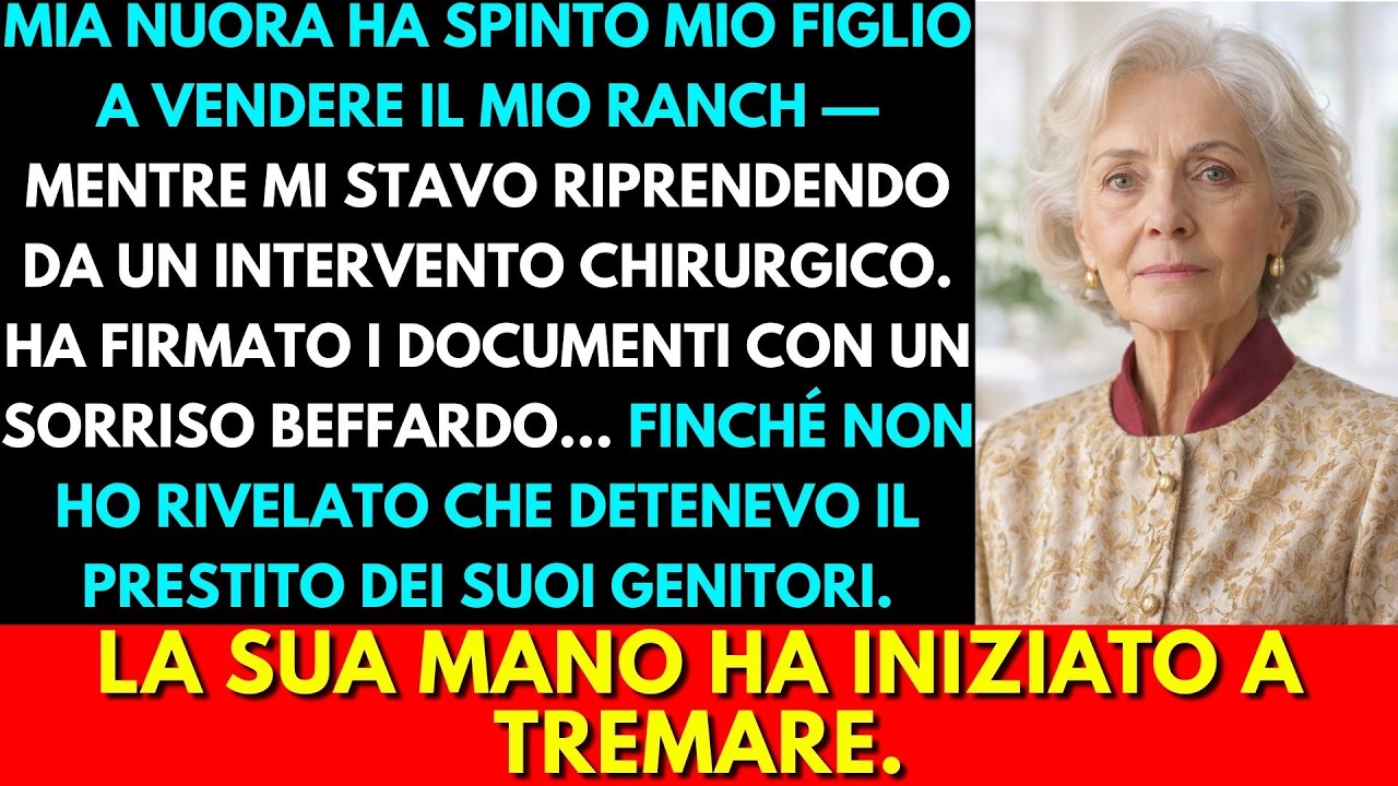Mia Nuora Spinse Mio Figlio A Vendere Il Ranch: Non Sapevano Del Prestito Dei Suoi Genitori
