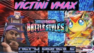 NEW VICTINI VMAX BATTLE STYLES DECK PROFILE / DECK LIST! (Prelaunch)