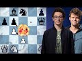 SZACHOWY TOP: 1 vs 2 - ŚWIATOWYCH SZACHÓW || Fabiano Caruana vs Magnus Carlsen, 2021