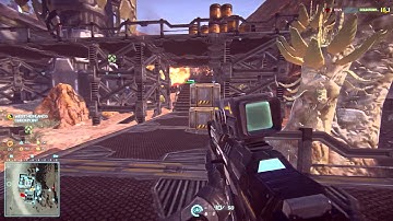 Planetside 2 Gameplay - Infiltrator(Sniper) and Heavy Assault Base Defense