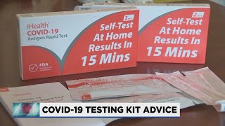 Biden COVID test arriving in the mail, when to and when not to use them