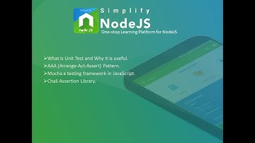 1   Introduction - Testing your app using Mocha and Chai