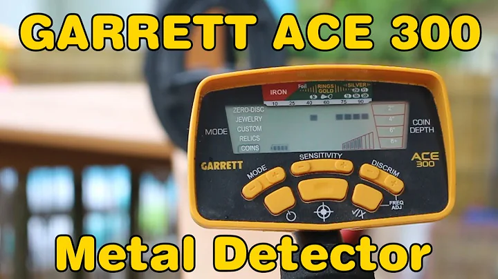 Garrett Ace 300 Metalldetektor - Perfekt für Anfänger