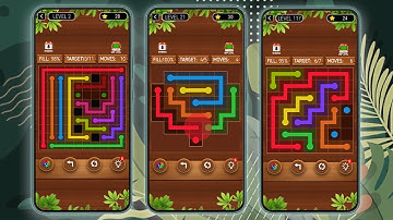Dot Line Puzzle Gameplay Levels Solutions  Mode 2 Level 1 to 20