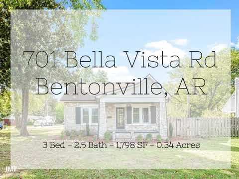 701 Bella Vista Road, Bentonville, AR home video tour